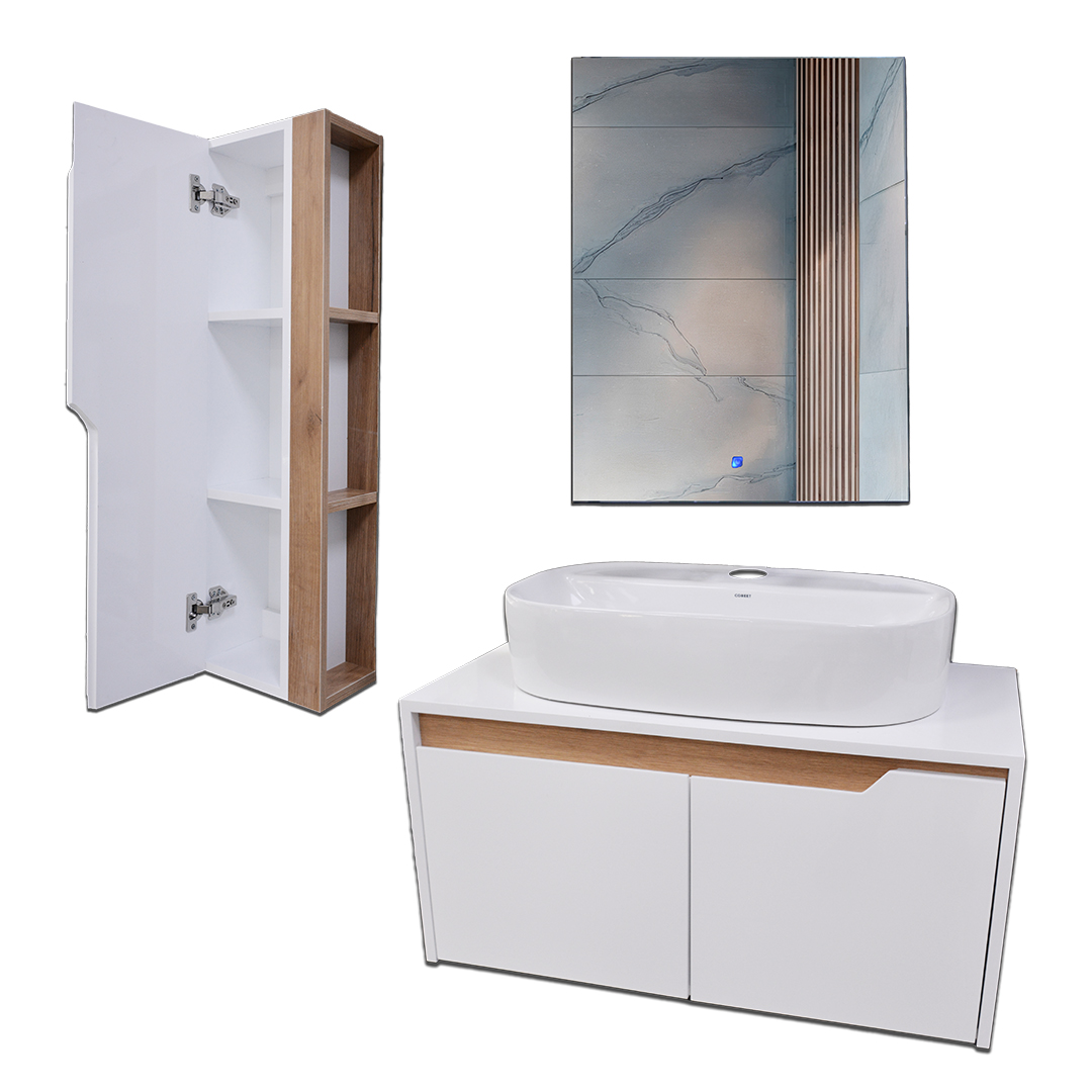 Mirror 425 60x80 with LED lighting – Papione 11.14.42.0178 – снимка 3